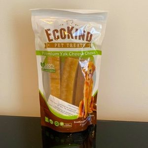 Dog Chew NWT EcoKind Yak Cheese long lasting pet treats